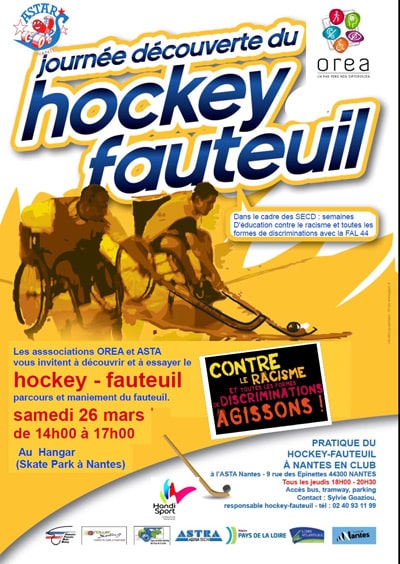 Découverte du Hockey-Fauteuil 2011 à Nantes (44)