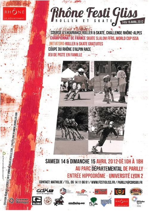 Rhône FestiGliss 2012 au parc de Parilly (69)