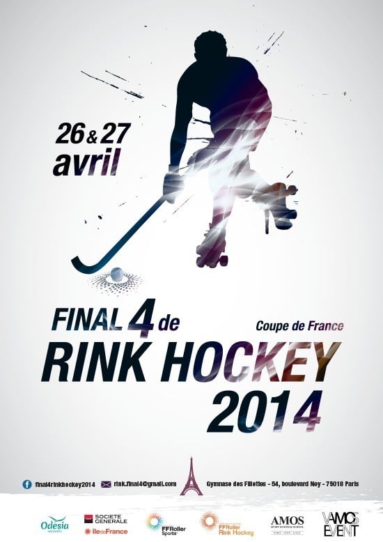 Final Four de la Coupe de France de rink hockey 2014 à Paris (75)