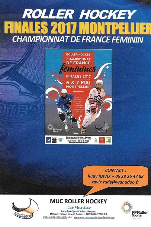 Finales du championnat de France de roller hockey dames 2017 à Montpellier (34)
