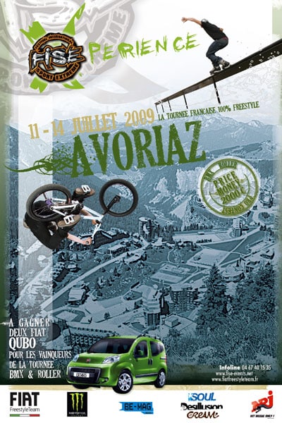 affiche fise avoriaz 2009