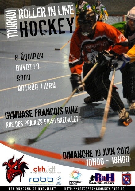Grand Tournoi annuel de roller hockey 2012 des Dragons de Breuillet (91)