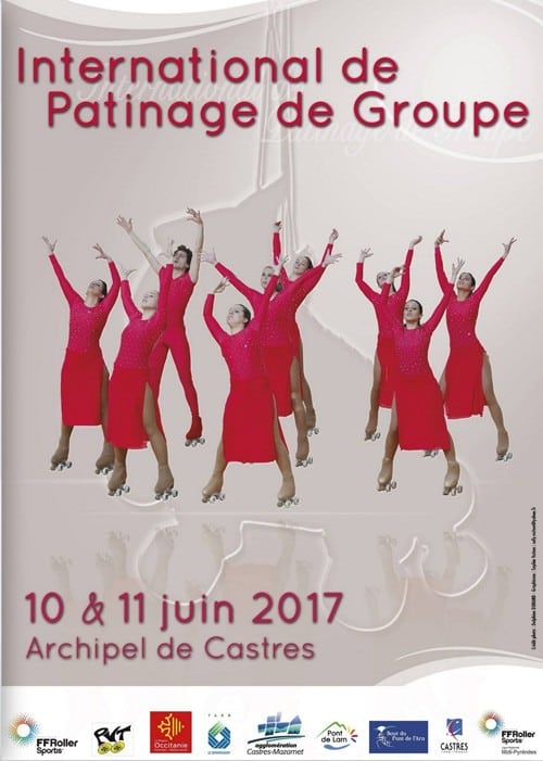 International de patinage de groupe 2017 à Castres (81)