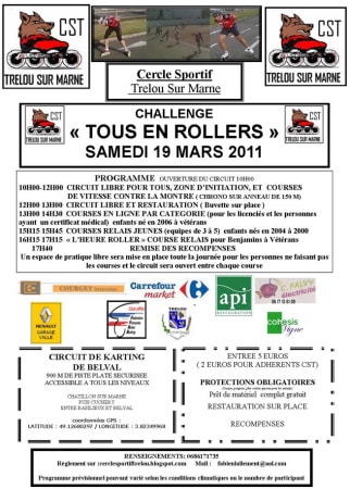 Journée Tous en Roller 2011 à Belval-sous-chatillon (51)