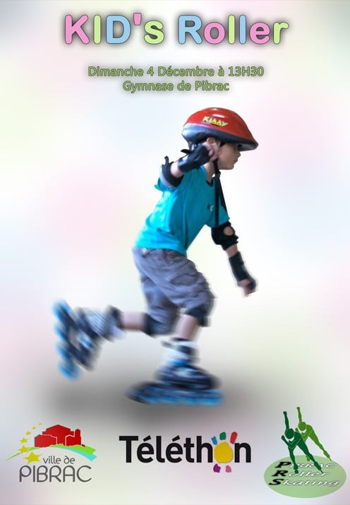 affiche kids roller 2011 pibrac