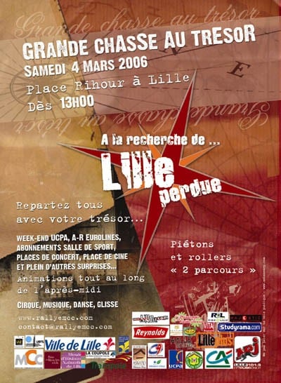 Rallye MCC  » la recherche de Lille Perdue »