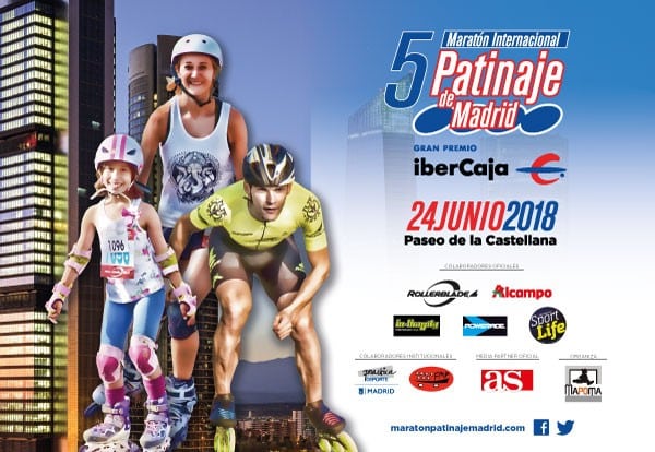 Marathon roller de Madrid 2018 (Espagne)