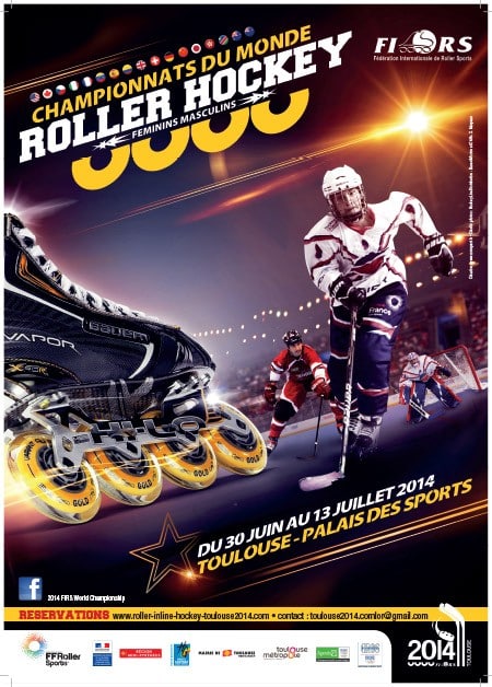 affiche mondial roller hockey 2014