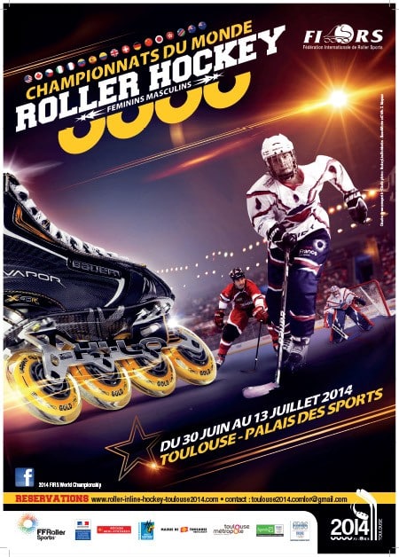Championnat du Monde de Roller Hockey 2014 (Toulouse, France)