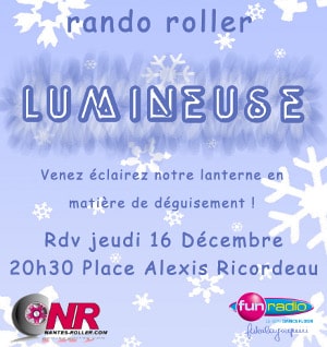 Rando roller spéciale Noël 2010 avec Nantes-Roller (44)
