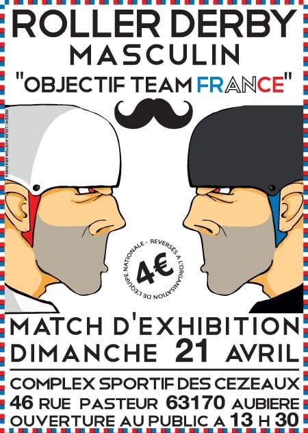 Roller derby masculin « Objectif Team France »