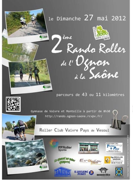 affiche ognon saone roller 2012