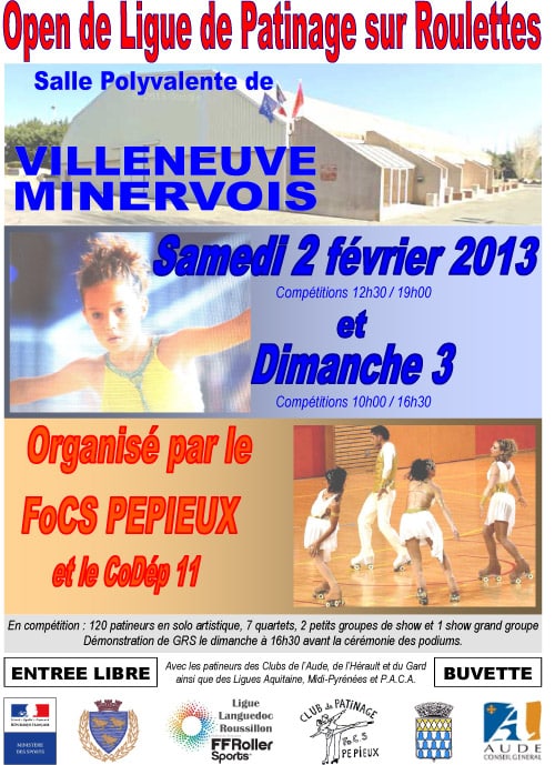 Open de Ligue Languedoc-Roussillon de patinage artistique à roulettes 2013 à Villeneuve-Minervois (11)