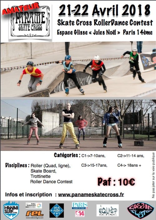 Paname Skatecross 2018 au stade Jules Noel 14ème de Paris (75)