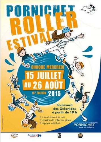 affiche pornichet roller 2015