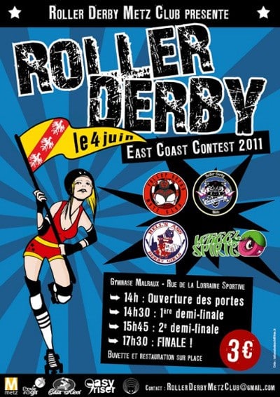 Tournoi de roller-derby 2011 à Metz (57)