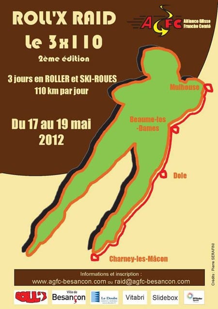 Raid RollX 3×110 2012 au départ de Mulhouse (68)