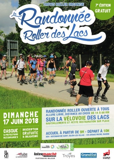 affiche rando des lacs 2018