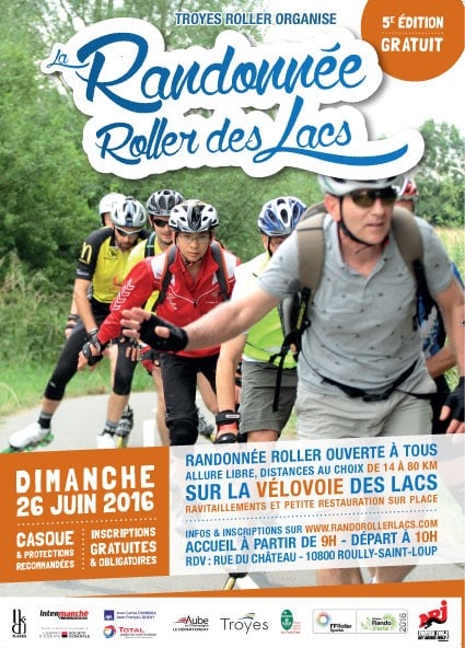 affiche rando lacs 2016