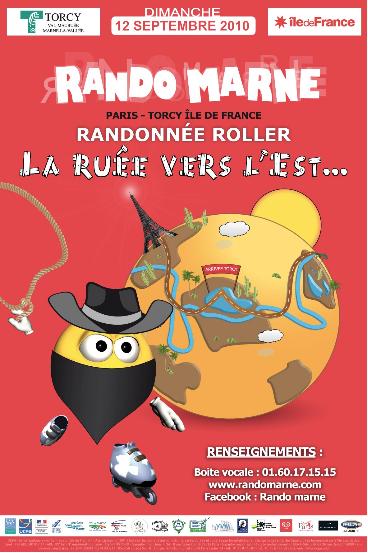Randonnée roller Marne Ile de France 2010 de Paris &#8211; Torcy (75-77)