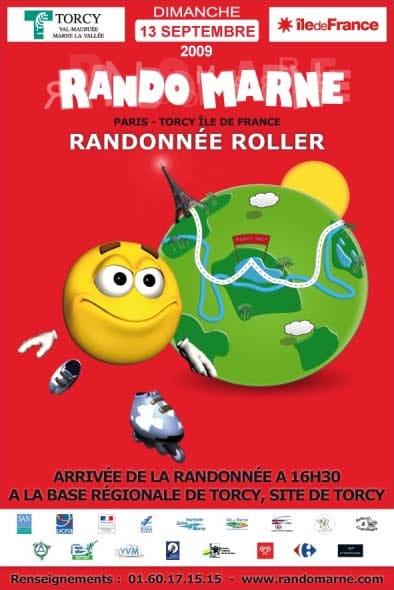 Randonnée roller Paris &#8211; Torcy 2009 (77)
