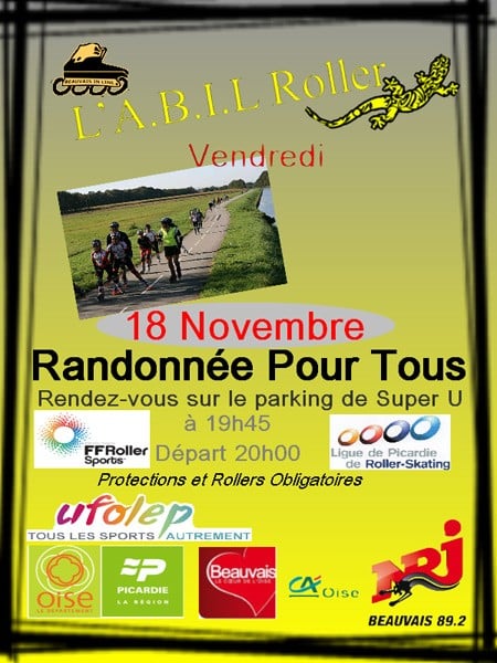 Randonnée roller 2011 à Beauvais (60)