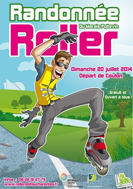 Randonnée roller du Marais Poitevin