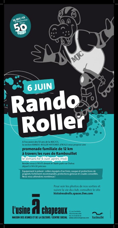 Randonnée roller 2010 à Rambouillet (78)
