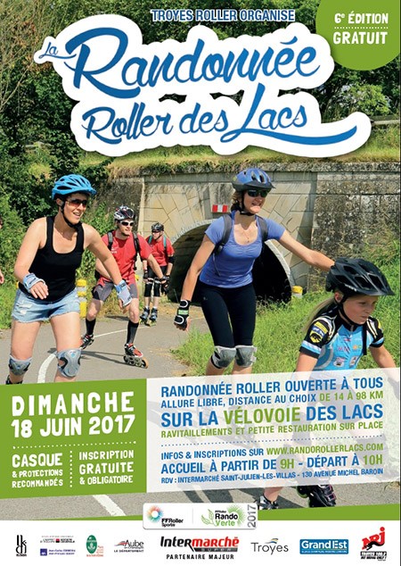 affiche randos lacs 2017