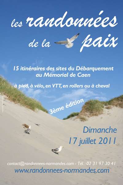 Affiche des randos de la Paix 2011