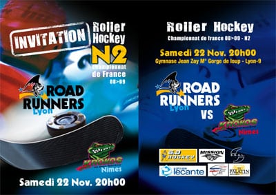 N2 : Road Runners Lyon affrontent Krokos Nîmes