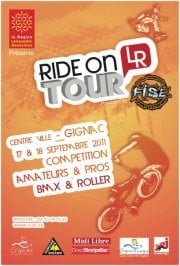 affiche ride on lr tour gignac 2011