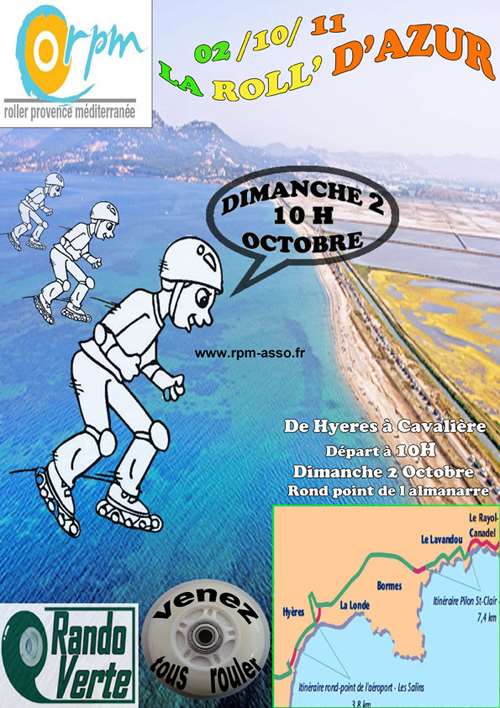 Affiche Roll d'Azur 2011
