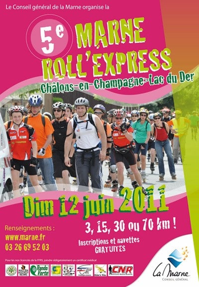 5ème édition de la Marne Roll Express