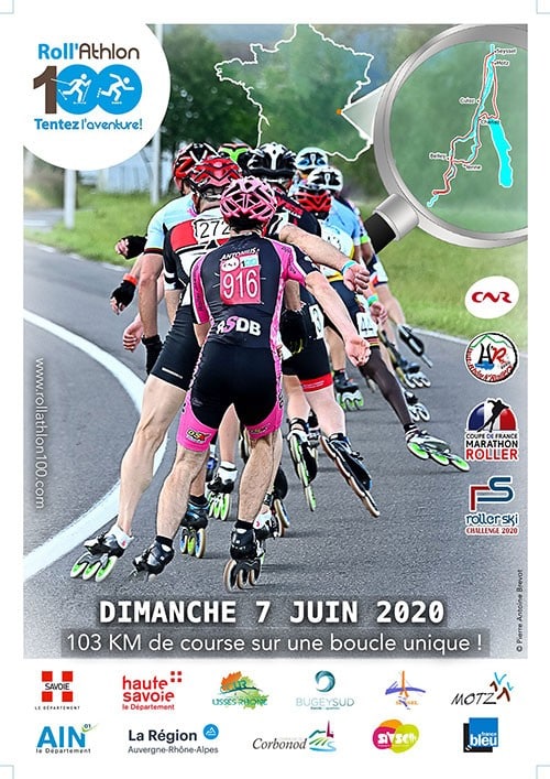 affiche rollathlon 100 2020