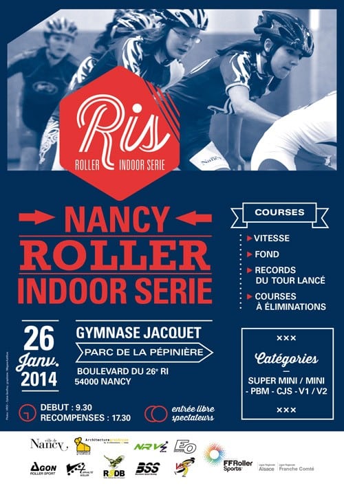 Quatrième étape Roller Indoor Serie 2013 à Nancy (54)