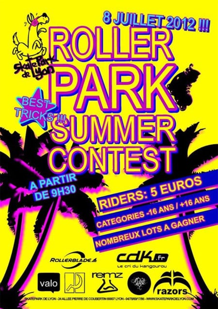 Park Summer Contest 2012 à Lyon (69)