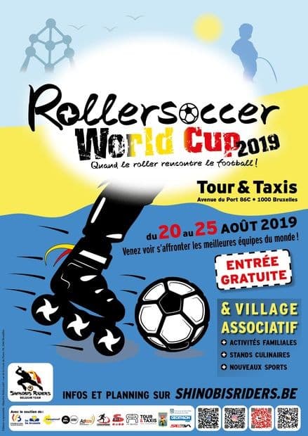 Coupe du Monde de Roller Soccer 2019 à Bruxelles (Belgique)