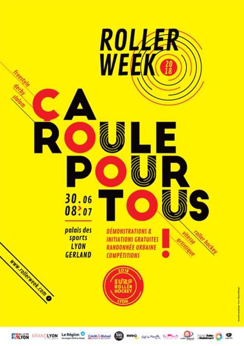 affiche roller week 2018