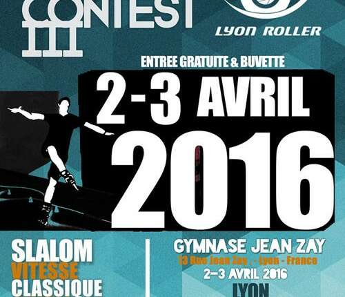 Lyon Roller Slalom Contest 2016