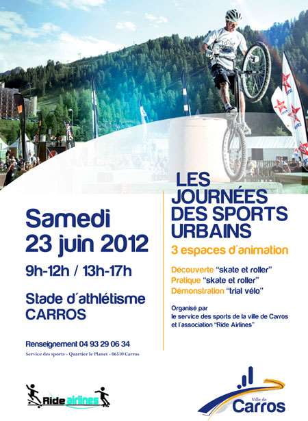 Les journées des Sports Urbains 2012 à Carros (06)