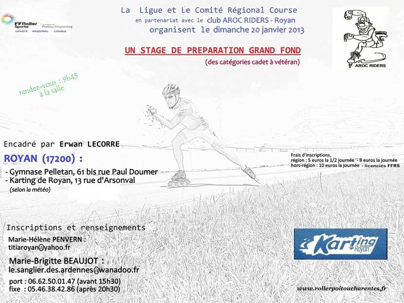 Stage de roller course grand fond à Royan (17)