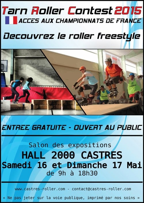 affiche tarn roller contest 2015