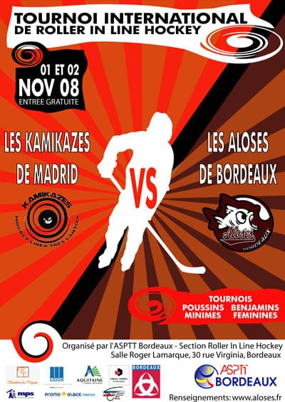 Tournoi international de roller hockey 2008 à Bordeaux (33)