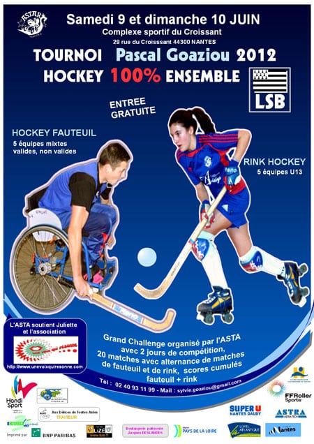 affiche tournoi rink hockey pascal goaziou 2012