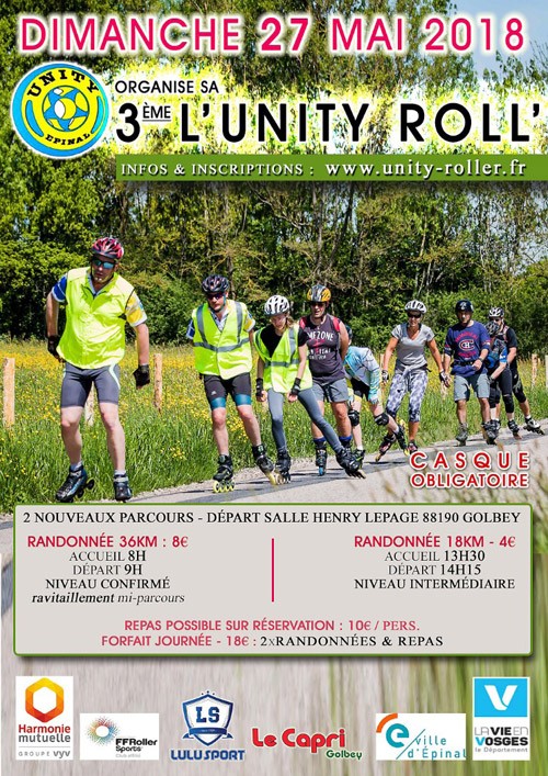Unity Roll&rsquo; 2018 à Golbey (88)