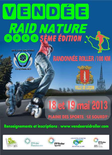 Affiche Vendée Raid Nature 2013