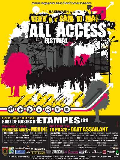 Festival All Access 2008 à Etampes (91)