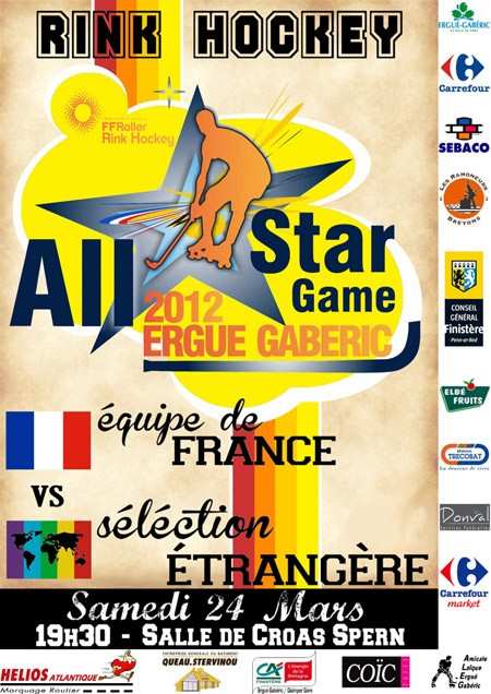 all star game rink hockey ergue gaberic 2012