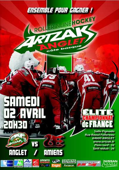 Anglet / Amiens en Live samedi